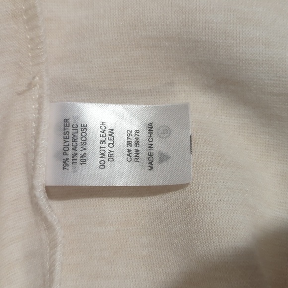 Joie Cream Sleeveless Vest - Picture 3 of 3